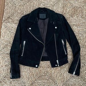 BlankNYC  suede moto jacket